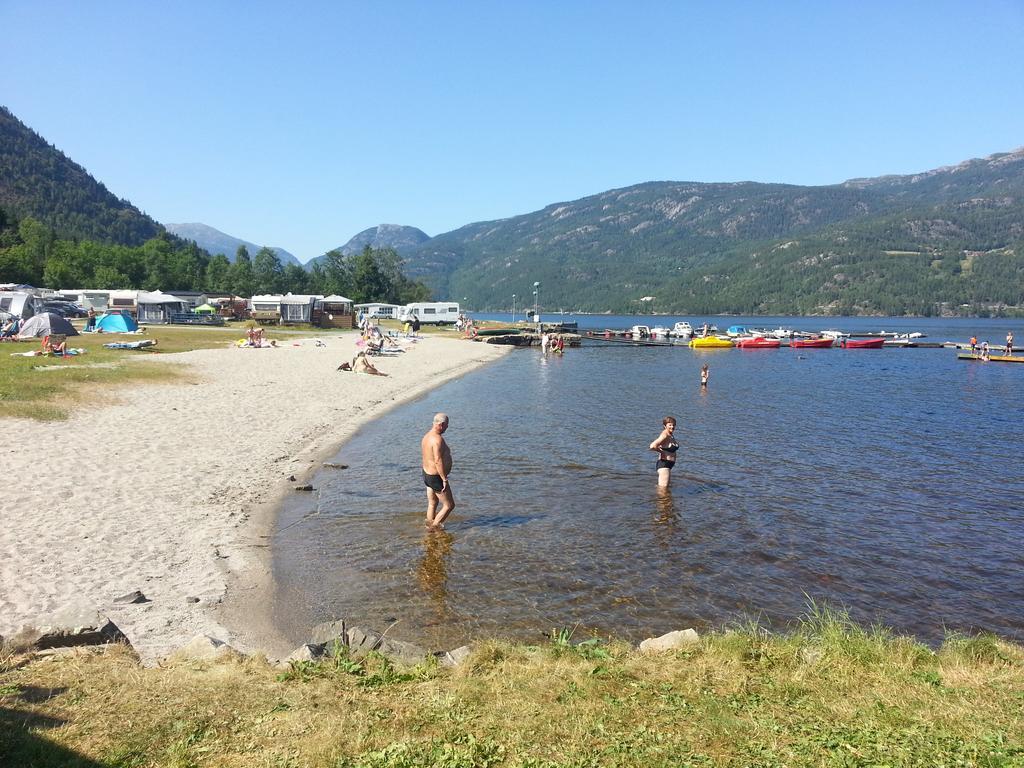 Garvikstrondi Camping Seljord Zewnętrze zdjęcie