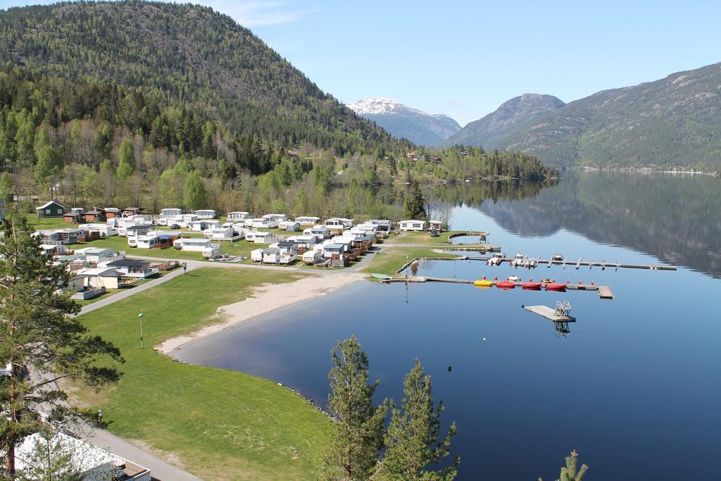 Garvikstrondi Camping Seljord Zewnętrze zdjęcie